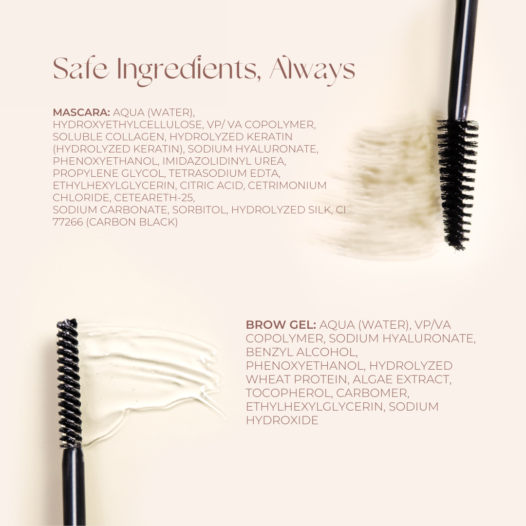 Mascara con siero di crescita senza prostaglandins, mascara allungante, mascara astra, mascara clinique, mascara essence, Gel soppraciglia con siero di crescita senza prostaglandins, brow gel anastasia beverly hills